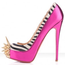 Escarpins Christian Louboutin Asteroid 140 mm à plateforme rose