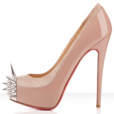 Escarpins Christian Louboutin Asteroid 140 mm couleur chair