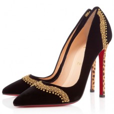 Escarpins Christian Louboutin Bengali 120 mm à plateforme noirs
