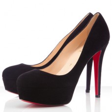 Escarpins Christian Louboutin Bianca 120 mm à plateforme noirs