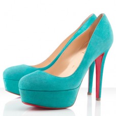 Escarpins Christian Louboutin Bianca 120 mm à plateforme Caraïbes
