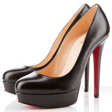 Escarpins Christian Louboutin Bianca 140 mm à plateforme noirs