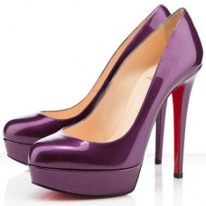 Escarpins Christian Louboutin Bianca 140 mm à plateforme Parme