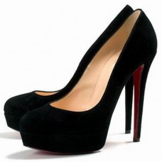 Escarpins Christian Louboutin Bianca 120 mm à plateforme noirs