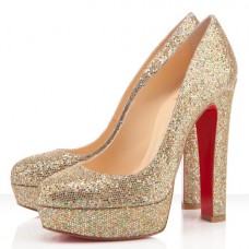 Escarpins Christian Louboutin Bianca 140 mm multicolores Escarpins Christian Louboutin Bianca 140 mm multicolores
