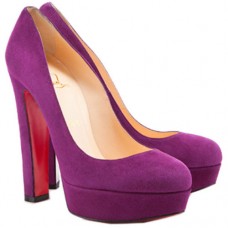 Escarpins Christian Louboutin Bianca 140 mm à plateforme Parme