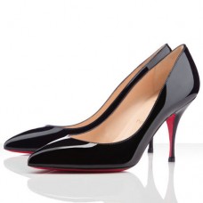 Escarpins Christian Louboutin Piou Piou 80 mm noirs