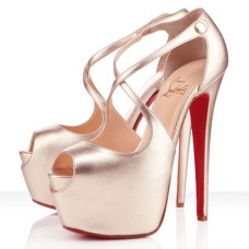 Sandales Christian Louboutin Exagona 160 mm Platine Sandales Christian Louboutin Exagona 160 mm Platine