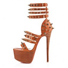 Sandales Christian Louboutin Botticellita 160 mm Fauve Sandales Christian Louboutin Botticellita 160 mm Fauve
