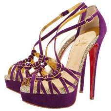 Christian Louboutin Mignons 140mm Sandales Parme