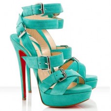 Christian Louboutin Toutenkaboucle 140mm Sandales Caraibes