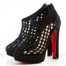 Sandales Christian Louboutin Cousinetta 140 mm noires Sandales Christian Louboutin Cousinetta 140 mm noires