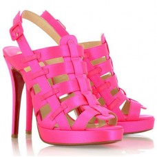 Sandales Christian Louboutin Paquita 120 mm Rose Matador Sandales Christian Louboutin Paquita 120 mm Rose Matador
