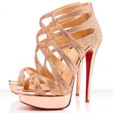 Sandales Christian Louboutin Balota 140 mm couleur chair Sandales Christian Louboutin Balota 140 mm couleur chair