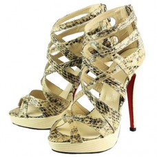 Sandales Christian Louboutin Balota 140 mm en python Sandales Christian Louboutin Balota 140 mm en python