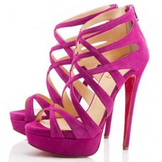 Sandales Christian Louboutin Balota 140 mm Rose Matador Sandales Christian Louboutin Balota 140 mm Rose Matador