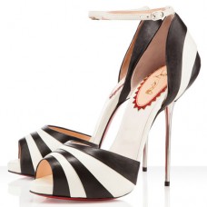 Sandales Christian Louboutin Armadillo Bride 120 mm noires Sandales Christian Louboutin Armadillo Bride 120 mm noires