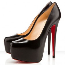 Escarpins Christian Louboutin Daffodile 160 mm à plateforme noirs Escarpins Christian Louboutin Daffodile 160 mm à plateforme noirs