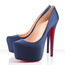 Escarpins Christian Louboutin Daffodile 160 mm à plateforme bleus Escarpins Christian Louboutin Daffodile 160 mm à plateforme bleus