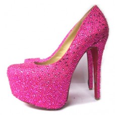 Escarpins Christian Louboutin Daffodile 160 mm à plateforme Rose Matador Escarpins Christian Louboutin Daffodile 160 mm à plateforme Rose Matador