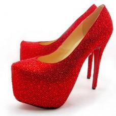 Escarpins Christian Louboutin Daffodile 160 mm à plateformes, rouge à lèvres Escarpins Christian Louboutin Daffodile 160 mm à plateformes, rouge à lèvres