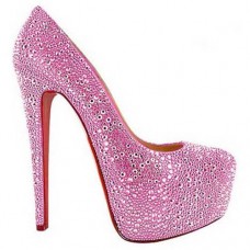 Escarpins Christian Louboutin Daffodile 160 mm à plateforme rose Escarpins Christian Louboutin Daffodile 160 mm à plateforme rose