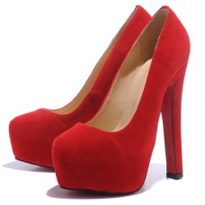 Escarpins Christian Louboutin Daffodile 160 mm à plateforme rouge Escarpins Christian Louboutin Daffodile 160 mm à plateforme rouge