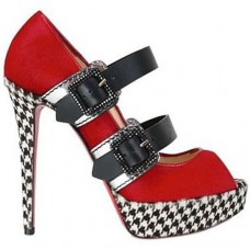 Escarpins Mary Jane rouges Bikiki 140 mm de Christian Louboutin Escarpins Mary Jane rouges Bikiki 140 mm de Christian Louboutin