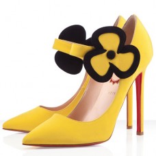 Escarpins Mary Jane Pensée 120 mm Canari de Christian Louboutin Escarpins Mary Jane Pensée 120 mm Canari de Christian Louboutin