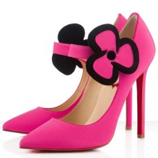 Escarpins Mary Jane Pensée 120 mm Rose Matador de Christian Louboutin Escarpins Mary Jane Pensée 120 mm Rose Matador de Christian Louboutin