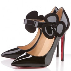 Escarpins Mary Jane Christian Louboutin Pensee 120 mm noirs Escarpins Mary Jane Christian Louboutin Pensee 120 mm noirs