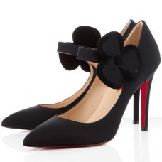 Escarpins Mary Jane Christian Louboutin Pensee 100 mm noirs Escarpins Mary Jane Christian Louboutin Pensee 100 mm noirs