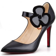 Escarpins Mary Jane Christian Louboutin Pensee 100 mm noirs Escarpins Mary Jane Christian Louboutin Pensee 100 mm noirs