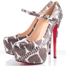 Escarpins Mary Jane Lady Daf 160 mm de Christian Louboutin, couleur Perlato Viola Escarpins Mary Jane Lady Daf 160 mm de Christian Louboutin, couleur Perlato Viola