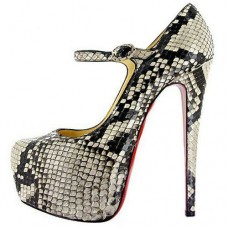 Escarpins Mary Jane Lady Daf 160 mm de Christian Louboutin Roccia Escarpins Mary Jane Lady Daf 160 mm de Christian Louboutin Roccia