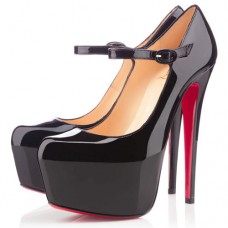 Escarpins Mary Jane Lady Daf 160 mm noirs de Christian Louboutin Escarpins Mary Jane Lady Daf 160 mm noirs de Christian Louboutin