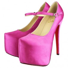 Escarpins Mary Jane Lady Daf 160 mm roses de Christian Louboutin Escarpins Mary Jane Lady Daf 160 mm roses de Christian Louboutin