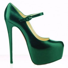 Escarpins Mary Jane Lady Daf 160 mm verts de Christian Louboutin Escarpins Mary Jane Lady Daf 160 mm verts de Christian Louboutin