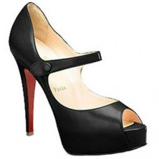 Escarpins Mary Jane No Barre 140 mm noirs de Christian Louboutin Escarpins Mary Jane No Barre 140 mm noirs de Christian Louboutin