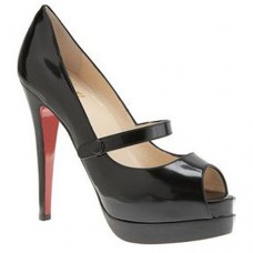 Escarpins Mary Jane No Barre 140 mm noirs de Christian Louboutin Escarpins Mary Jane No Barre 140 mm noirs de Christian Louboutin