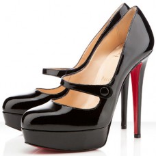 Christian Louboutin Relika 140mm Mary Jane Escarpins Noir