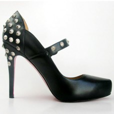 Escarpins Mary Jane Christian Louboutin Mad 120 mm noirs Escarpins Mary Jane Christian Louboutin Mad 120 mm noirs