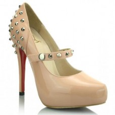 Escarpins Mary Jane Christian Louboutin Mad 120 mm roses Escarpins Mary Jane Christian Louboutin Mad 120 mm roses