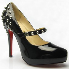 Escarpins Mary Jane Christian Louboutin Mad 120 mm noirs Escarpins Mary Jane Christian Louboutin Mad 120 mm noirs