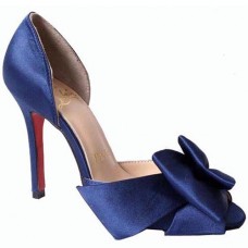 Christian Louboutin Anémone 120 mm Occasion Spéciale Bleu Christian Louboutin Anémone 120 mm Occasion Spéciale Bleu