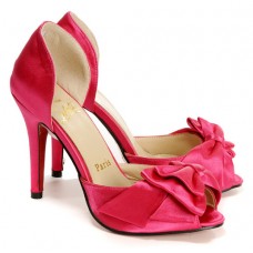 Escarpins Christian Louboutin Anémone 120 mm Rose Occasion Spéciale