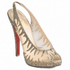 Christian Louboutin Maralena 140 mm Cristal pour occasions spéciales Christian Louboutin Maralena 140 mm Cristal pour occasions spéciales