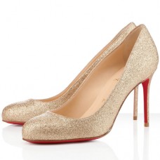 Escarpins Christian Louboutin Fifi 80 mm or Escarpins Christian Louboutin Fifi 80 mm or