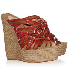 Christian Louboutin Crépon 140mm Coins Rouge
