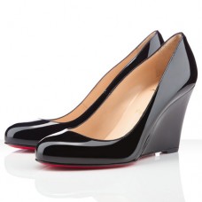 Escarpins compensés Ron Zeppa 80 mm noirs de Christian Louboutin Escarpins compensés Ron Zeppa 80 mm noirs de Christian Louboutin